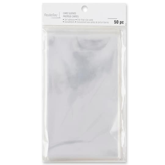 clear plastic sleeves for 5x7 cards Blue Summit Supplies Trading Card Sleeves, Clear, 100 Pack Seamless Integration These sleeves are specifically designed to fit your 5x7 photographs perfectly Clear Card Sleeves by Recollections,